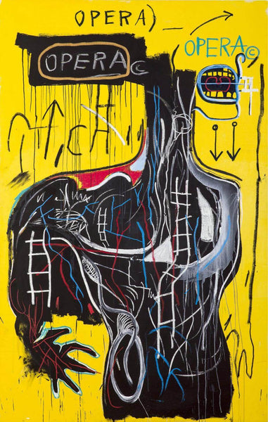 Anybody Speaking Words (Opera)  - Jean-Michael Basquiat - Neo Expressionist Painting - Art Prints