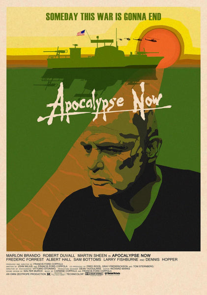 Apocalypse Now - Some Day This War Is Gonna End - Hollywood Francis Ford Coppola Movie Poster - Framed Prints