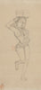 Apsara (Konark Temple) - Nandalal Bose - Bengal School Sketch - Life Size Posters