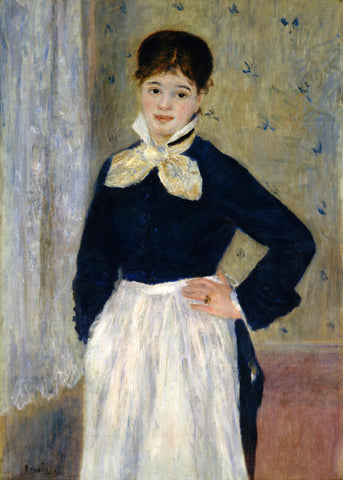 A Waitress at Duval's Restaurant, 1875 - Art Prints