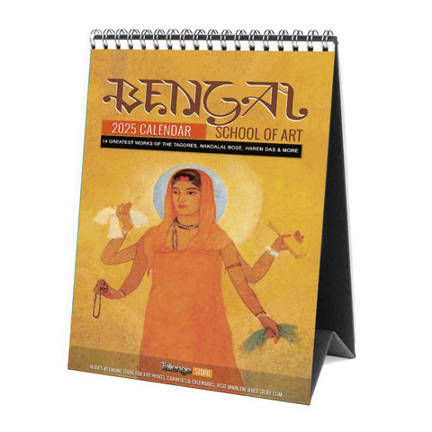 2025 Desk Calendar - Bengal School Of Art by Tallenge Store