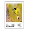 Desk Calendar 2024 - Winged Beauties, Birds