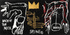 Back Of The Neck -  Jean-Michael Basquiat - Neo Expressionist Painting - Canvas Prints