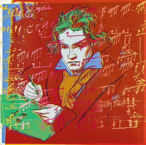 Beethoven - Andy Warhol - Pop Art Painting by Pop Art Collection