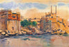 Benares - Syed Haider Raza (Early Works) - Framed Prints