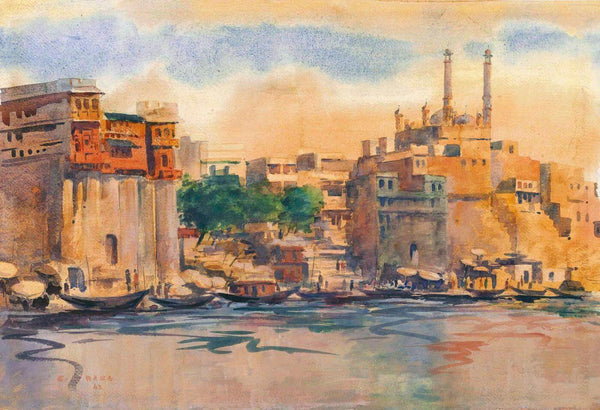 Benares - Syed Haider Raza (Early Works) - Large Art Prints