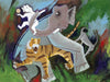 Bestiary - Maqbool Fida Husain - Canvas Prints