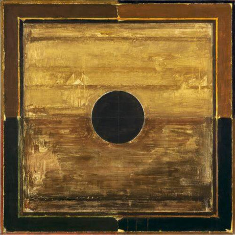 Bindu (Burnt Ochre) - Sayed Haider Raza by Sayed Haider Raza