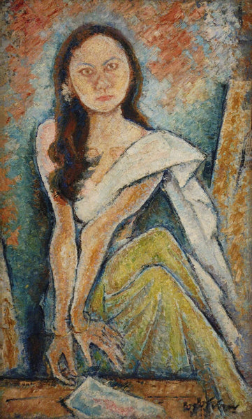 Binodini - Ramkinkar Baij - Bengal School Painting - Canvas Prints