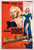 Blonde Sinner - Diana Dors - Vintage Movie Poster - Art Prints
