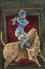 Blue Boy (Krishna) Atop Nandini - Maqbool Fida Husain Painting - Posters