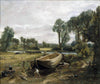 Boat Building Near Flatford Mill - John Constable - English Rural Idyllic Painting - Life Size Posters