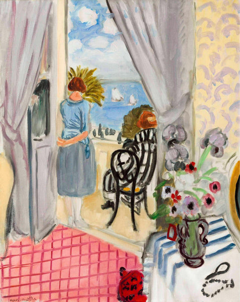Boats In Nice (Regates De Nice) - Henri Matisse - Neo-Impressionist Art Painting - Art Prints