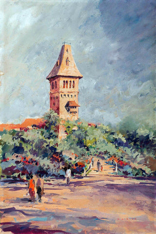 Bombay Scene  - Syed Haider Raza (Early Works) - Posters