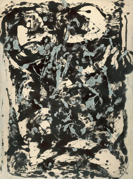 Brown And Silver (Marrón Y Plata) - Jackson Pollock - Abstract Expressionist Painting - Large Art Prints