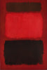 Brown and Blacks in Reds - Mark Rothko - Color Field Painting - Posters