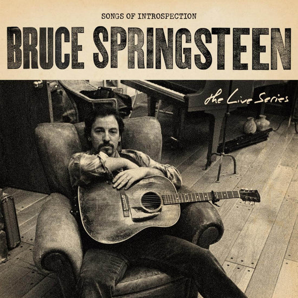 Bruce Springsteen - The Live Series - Songs Of Introspection - Album Cover Art Print - Art Prints