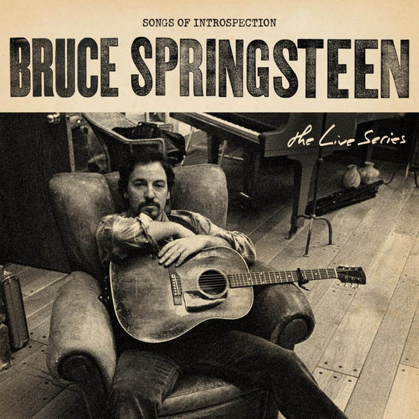 Bruce Springsteen - The Live Series - Songs Of Introspection - Album Cover Art Print - Posters
