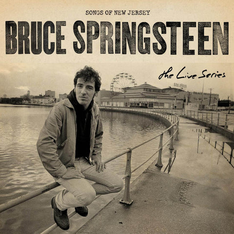 Bruce Springsteen - The Live Series - Songs Of New Jersey - Album Cover Art Print - Large Art Prints