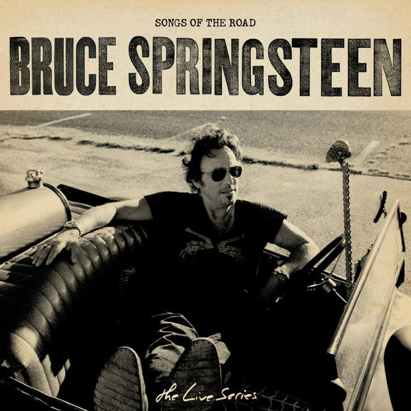 Bruce Springsteen - The Live Series - Songs Of The Road - Album Cover Art Print - Art Prints