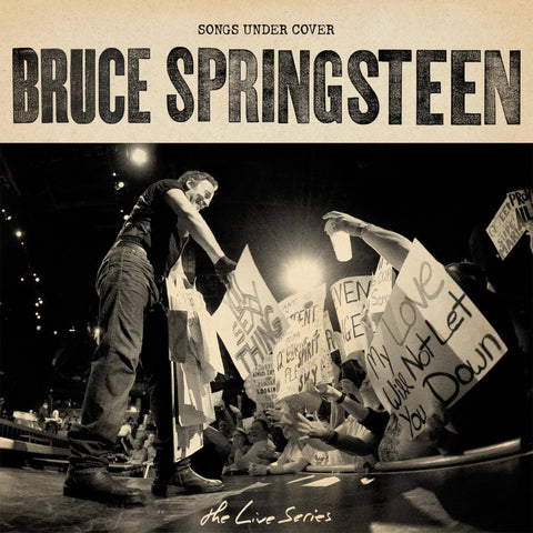 Bruce Springsteen - The Live Series - Songs Under Cover Vol 1 - Album Cover Art Print - Framed Prints