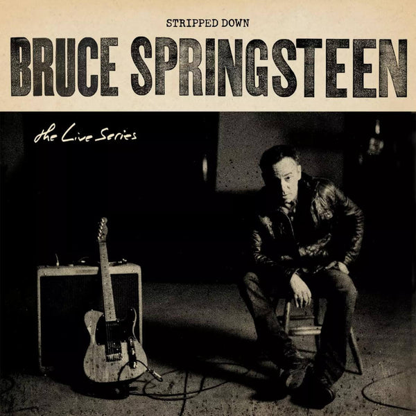 Bruce Springsteen - The Live Series - Stripped Down - Album Cover Art Print - Art Prints