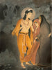 Buddha With Sujata - Kshitindra Nath Majumdar - Bengal School - Famous Indian Art Painting - Art Prints