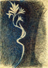 Budding Flower - Rabindranath Tagore Sketch Painting - Posters