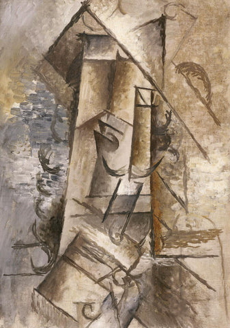 Bull Racing (Courses De Taureaux)  - Pablo Picasso Painting (Early Works) - Large Art Prints by Pablo Picasso