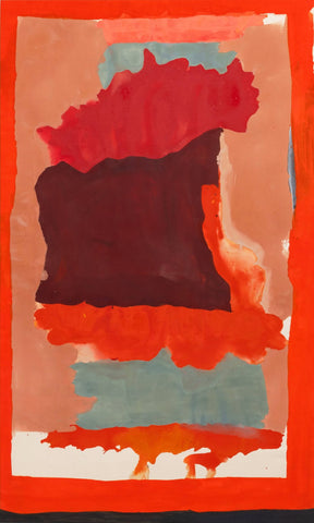 Cape Orange - Helen Frankenthaler - Abstract Expressionism Painting - Art Prints