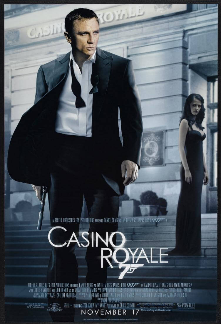 Casino Royale Daniel Craig James Bond Movie Poster Original
