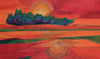 Casuarine Line II - Jehangir Sabavala - Indian Painting - Canvas Prints