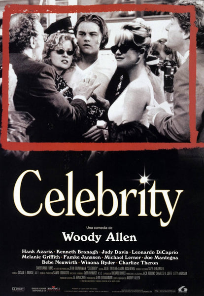 Celebrity - Leonardo Di Caprio - Woody Allen - Hollywood English Movie Poster 2 - Framed Prints