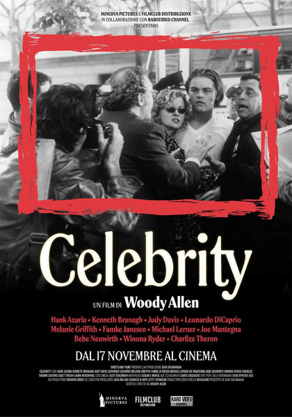 Celebrity - Leonardo Di Caprio - Woody Allen - Hollywood English Movie Poster - Canvas Prints