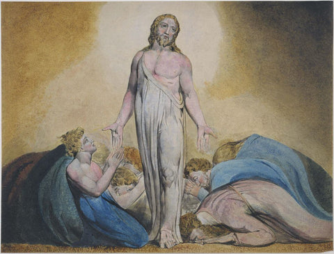 Christ Appearing to the Apostles - William Blake - Life Size Posters