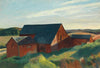 Cobb's Barns In South Truro - Edward Hopper Painting - Framed Prints