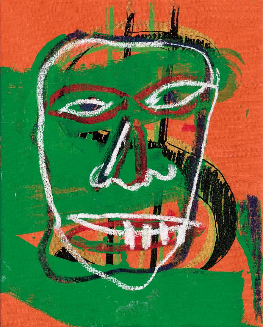 Collaboration - Andy Warhol and Jean-Michel Basquiat - Neo