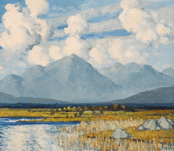 Connemara  - Paul Henry RHA - Irish Master - Landscape Painting - Life Size Posters