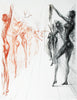 Corridors Of Kathmandu (Hippies) - Salvador Dali - Etching Print - Art Prints