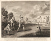 Cricket - 18th Century Etched Painting - Art Prints