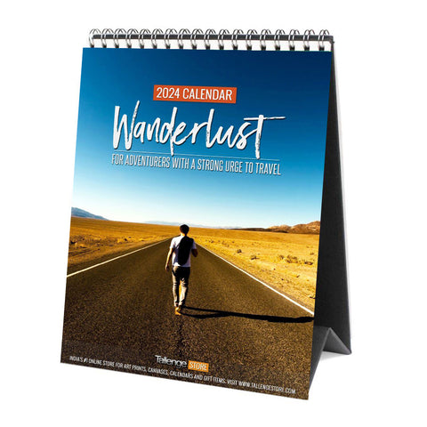 2024 Wanderlust Desk Calendar - Travel Collection by Tallenge Store | Buy  2018 Wall Art Calendars