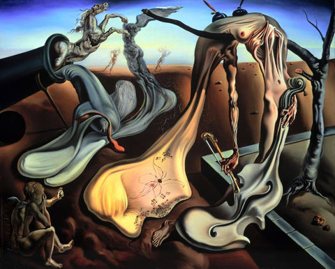 Daddy Longlegs of the Evening - Hope - Salvador Dali - Surrealist Art Painting by Salvador Dali