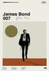 Daniel Craig As James Bond - Art Poster - Framed Prints