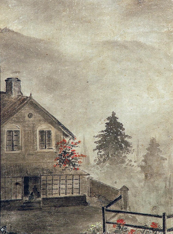 Darjeeling - Gaganendranath Tagore - Bengal School Painting - Framed Prints