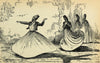 Dervishes Dancing - c1898 Vintage Art - Life Size Posters