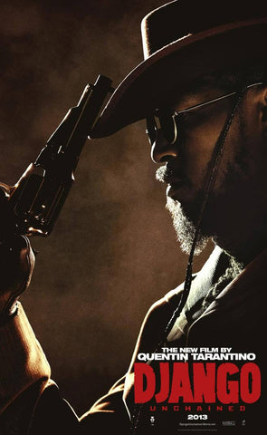 Django Unchained - Jamie Foxx -. Quentin Tarantino - Hollywood Movie Poster - Framed Prints