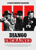 Django Unchained - Jamie Foxx - Quentin Tarantino - Hollywood Movie Graphic Art Poster - Posters