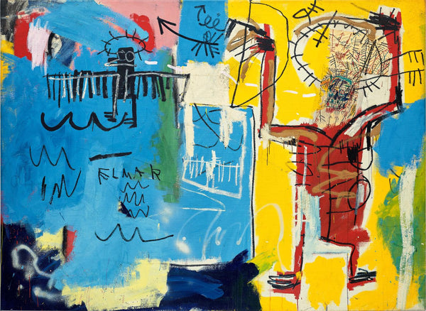 ELMAR - Jean-Michael Basquiat - Neo Expressionist Masterpiece Painting - Posters