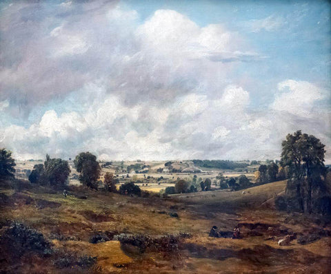 East View Of Dedham Vale - John Constable - English Countryside Landscape Painting - Art Prints