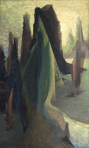 Elegy - Jehangir Sabavala - Indian Masters Painting - Posters
